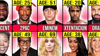 AGE Comparison: Famous Rappers And Their Mothers