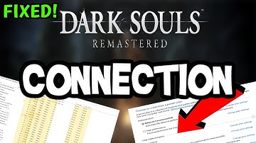 How To LOWER PING & Fix Server/Connection in Dark Souls Remastered