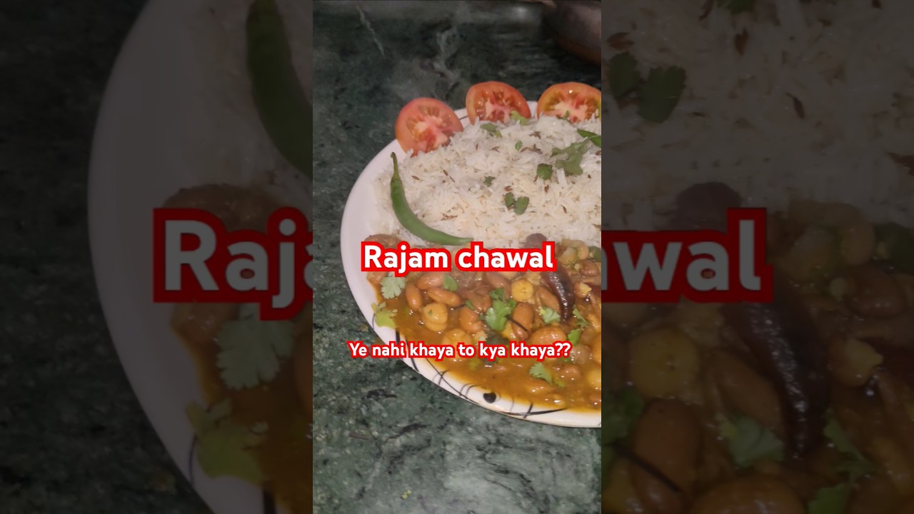 "Authentic Dhaba-Style Rajma Chawal | Easy & Delicious"