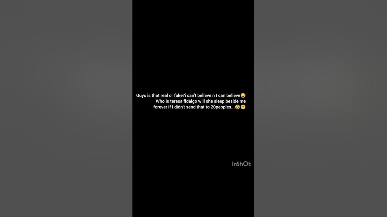 teresa fidalgo ghost real or fake? #ytshorts