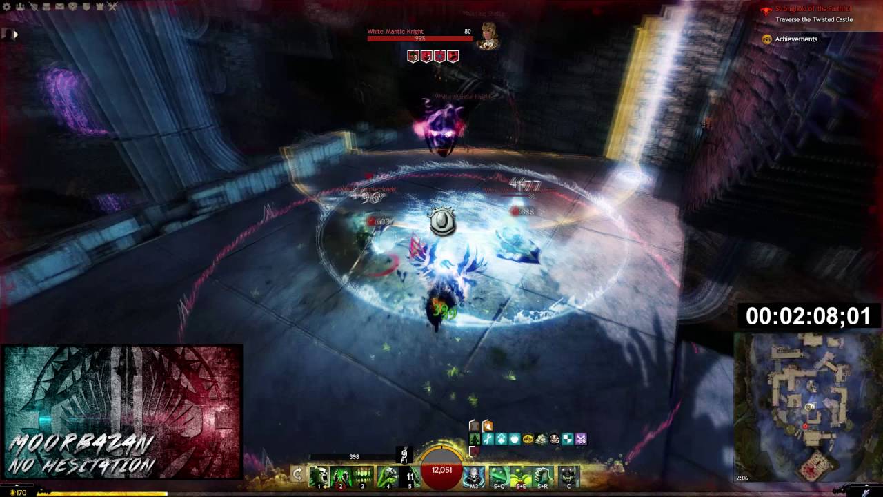 GW2 Twisted Castle Solo Necro YouTube