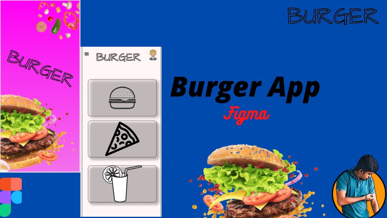 Figma Burger App Design | UI/UX (Prototype) - YouTube