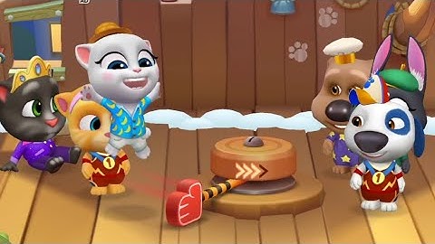 TALKING TOM FRIENDS 😻🎮🐱: UP GAME 2023: PART 45 || WALKTHROUGH, IOS, ANDROID GAMEPLAY, MOBILE GAMES