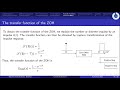2.5. The Discrete Transfer Function