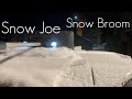 The ultimate car snow brush  snow joe led  paint safe snow broom  hands on review