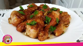 Вкусные куриные ножки на сковороде. 🐔🐔🐔🐔 Лучшая жареная курица с луком