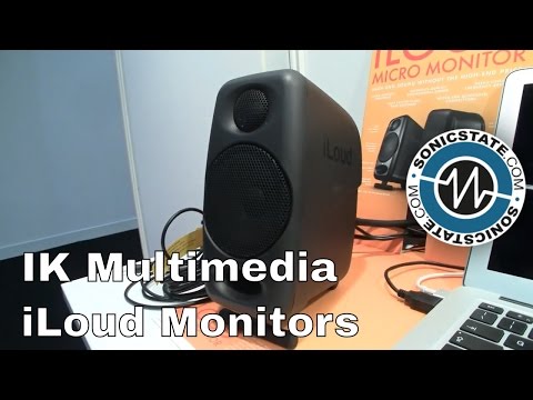 MUSIKMESSE 2017: Ik Multimedia iLoud Desktop Monitors