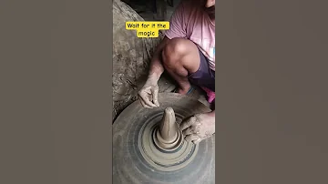 The Magic Of Potter For Last Time Shorts Viral Pottery Art Trending Short Song Shortsfeed 