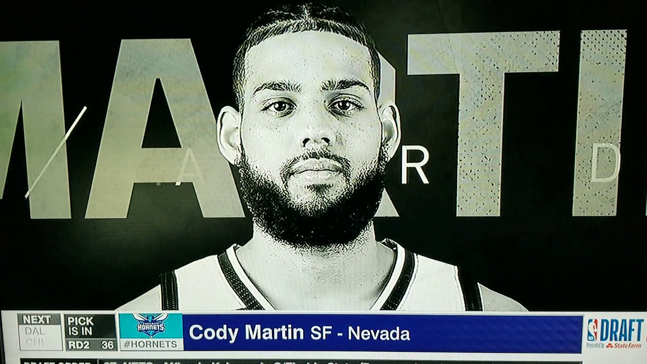 The Hornets draft cody Martin at #36