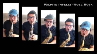 Palpite infeliz -Noel Rosa arr para quinteto de saxofones screenshot 3