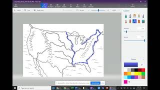 Paint 3D - How to color code a map