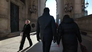 Paris Winter Walk ❄️🇫🇷 | Beautiful Streets of Paris in Winter | 4K SLOW TV