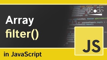 Javascript Tutorial - Array Filter