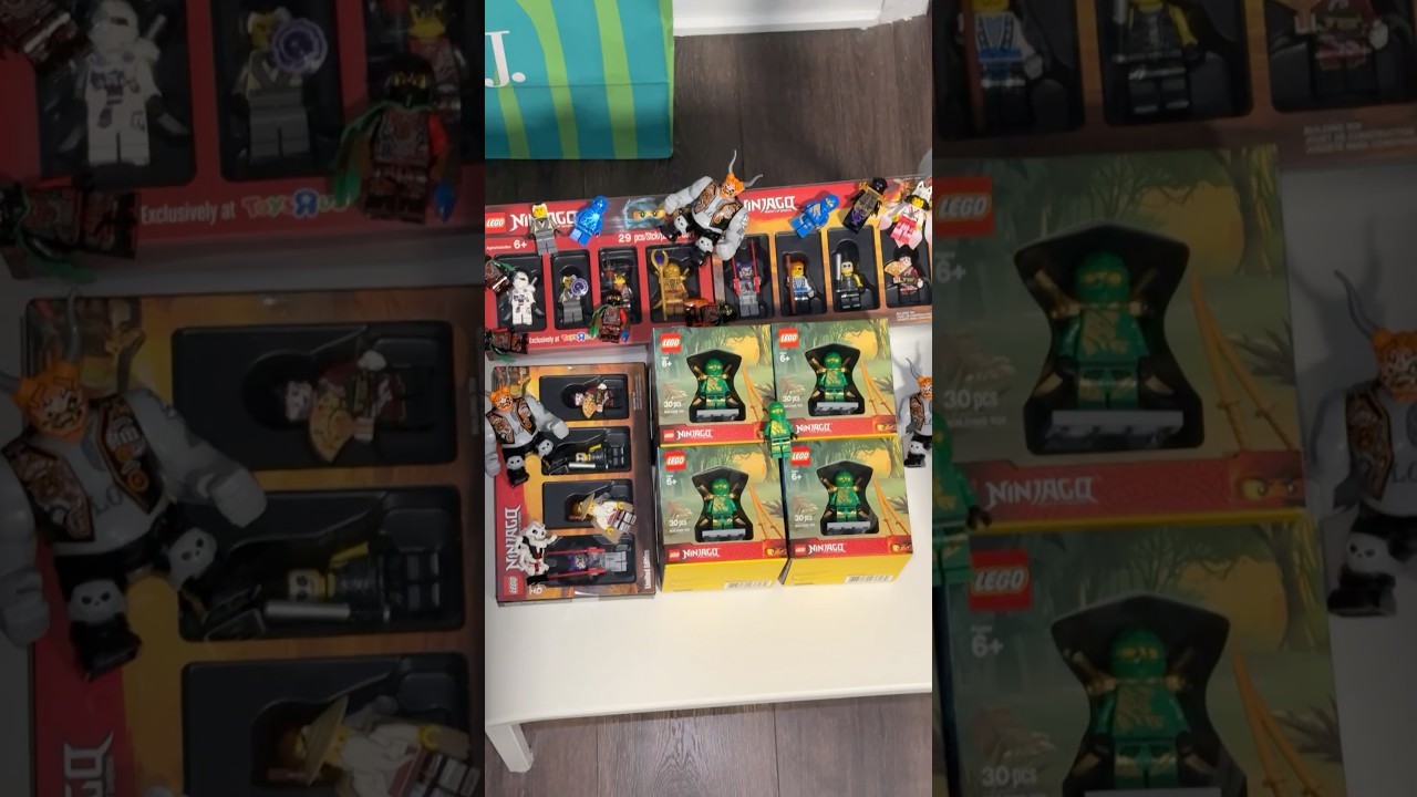 The favorite parts of my Ninjago Collection! 