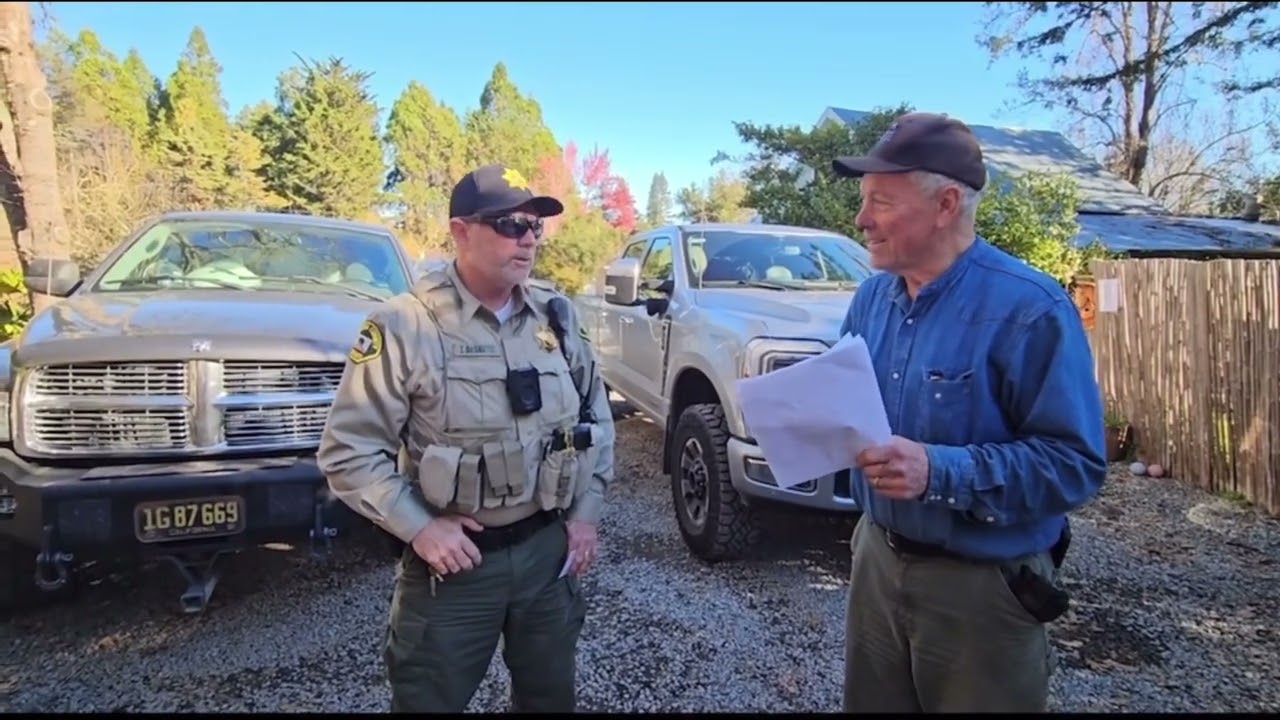 Sheriff Enforces Court Order to Evict Fire Captain