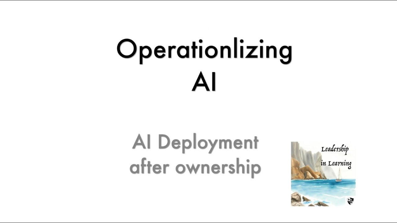 Operationalizing AI