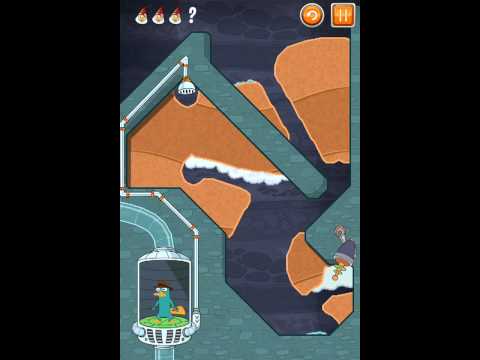 Where's My Perry? Level 1-12 Walkthrough