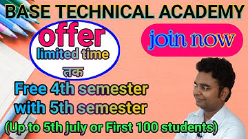 महा आॅफर  || FREE 4th sem electrical Online class || Polytechnic || SBTE Bihar||share now in group