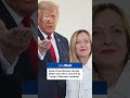 Italian Prime Minister Giorgia Meloni says she's 'stunned' by Trump's 'offensive' comment