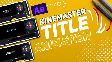 3 Simple Title Animation In kinemaster|kinemaster Tutorial | Saikat Bhunya