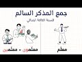 درس جمع المذكر السالم للسنة الثالثة ابتدائي