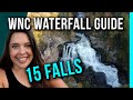WNC Waterfall Guide - 15 Falls near Asheville // Skip it or Can't Miss it?