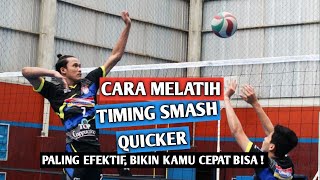 #165 Cara Melatih Timing Smash Quicker Paling Efektif‼️Bikin Kamu Cepat Bisa‼️