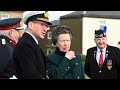 Princess Anne Leads Emotional HMS Dasher Remembrance in Ardrossan
