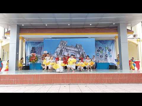 Tiết mục Vươn xa trí tuệ Việt Nam - Học sinh Tiểu học Tân Dân