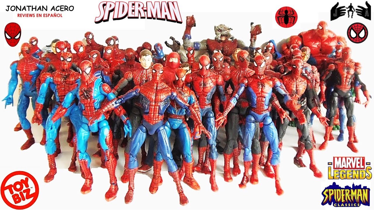 COLECCIÓN VILLANOS Spider-man Marvel Legends Toy Review Juguete Revisión en  Español Jonathan Acero - YouTube