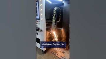 Máy Cắt Laser Ống Thép Tròn  #daiphucvinh #cnc #maylaser
