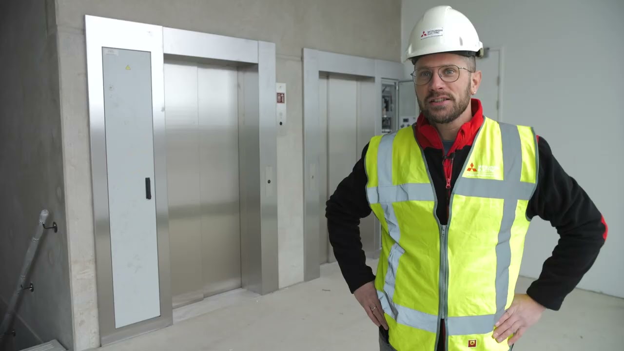 Mitsubishi levert en installeert diverse MOVE liften voor het nieuwe CTPark in Amsterdam