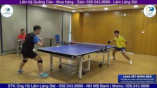 Lâm Làng Sét (Antispin ABS 3) vs Tuấn Hoàng | Giải Joola Championship Hạng CNAB Cup D9 Sport 2023