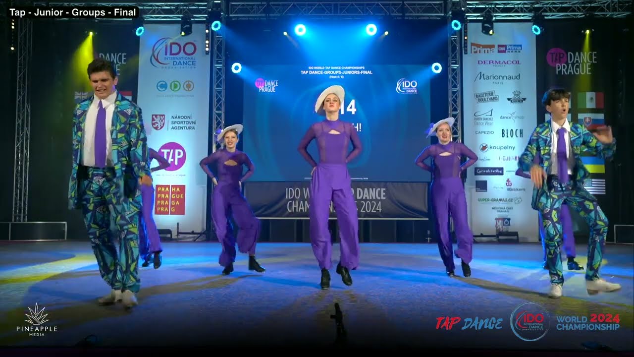 OH, YEAH! Juniors Groups, IDO WORLD TAP DANCE CHAMPIONSHIPS 2024