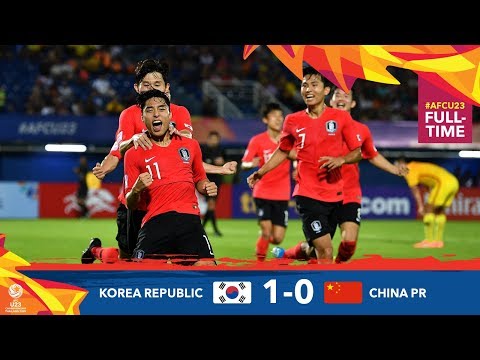 #AFCU23 : M06 KOREA REPUBLIC 1-0 CHINA PR : HIGHLIGHTS