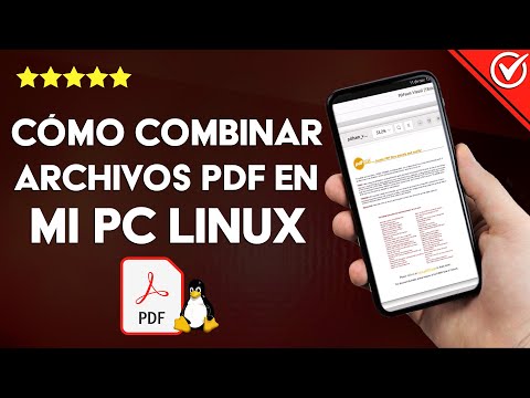 ¿Cómo combinar archivos PDF en mi PC LINUX? - Páginas sugeridas