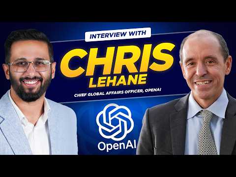 Exclusive Openai Interview: Chris Lehane On India’s Ai Future, Cricket Partnerships & What's Next 🚀