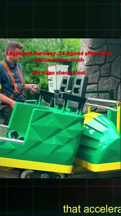 LegoLand Germany Tragedy 34 injured after roller coaster horror crash