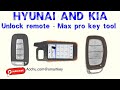 Kia and Hyundai #unlock #smart #remote #without #computer