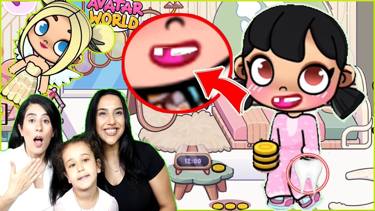 Avatar World Kızım İlk Dişini Kaybetti 🦷 Diş Perisi Hediye Getirdi Seval Esra Games