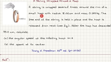 A String Wrapped Around a Hoop