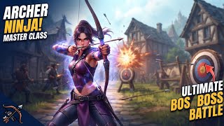​Archer Ninja: Shooter Mission - New Archery Boss Levels Gameplay  screenshot 1