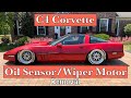 C4 Corvette Wiper Motor and Oil Pressure Sensor Removal.