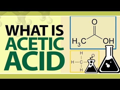 Acetic ایسڈ کیا ہے | گلیشیل ایسٹک ایسڈ | ایسیٹک ایسڈ کے کیمیائی خواص اور استعمال | کیمسٹری