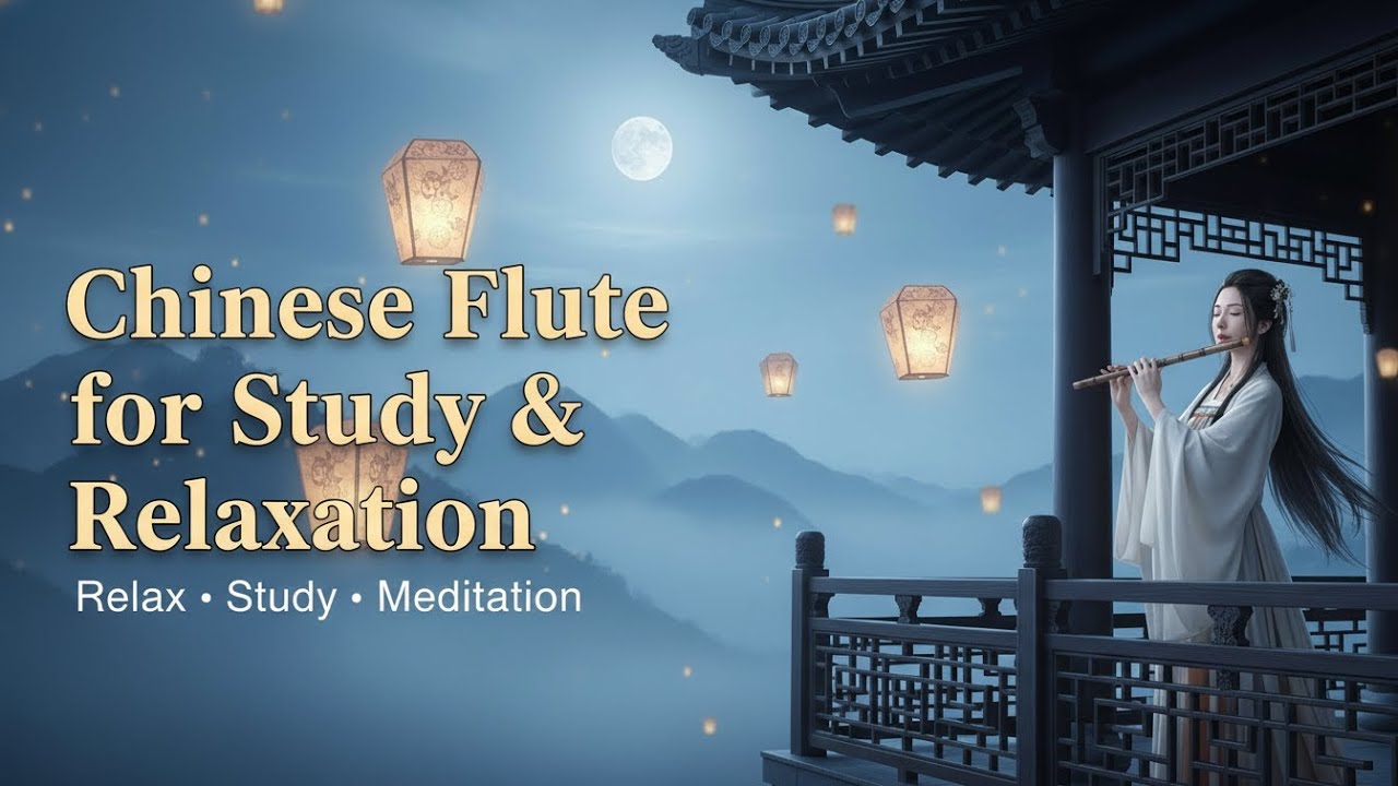 Bamboo Flute Zen Music | Relaxing Study Ambiance for Deep Work - YouTube