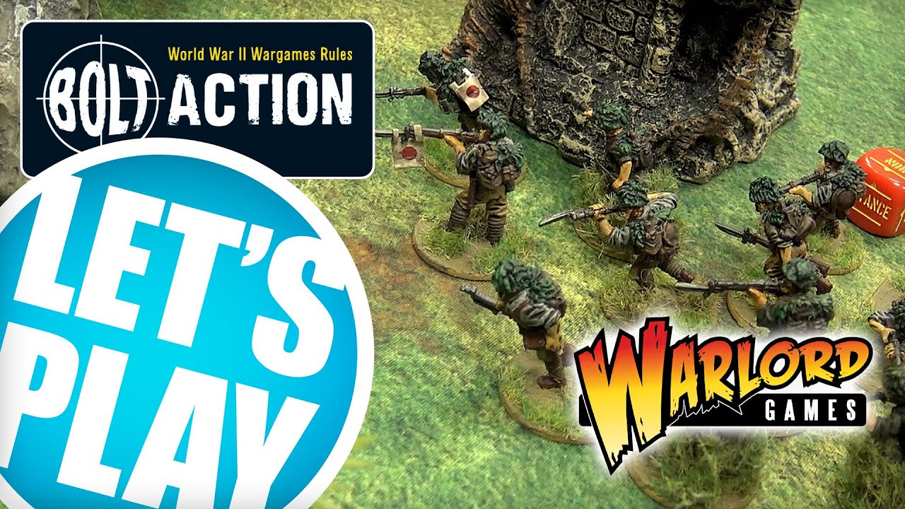 Let's Play Bolt Action Combined Arms Campaign Game Warlord Games