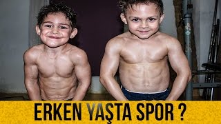 Erken Yaşda Spor Zararlı mı ? Fitness & Bodybuilding Boy uzamayı engellermi ?! - Shredded Brothers