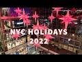 🇺🇸 LIVE in NYC(12.04.22) ✨Sunday Night Adventure in Manhattan, Holiday 2022 NYC🎄