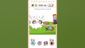 How to cross level 476 in Brain Test ll Brain Test ll Brain Test ll