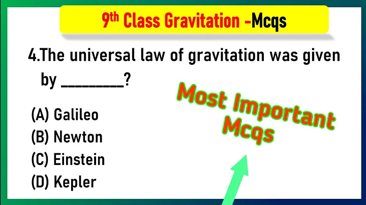 Gravitation MCQ Question Answers Class 9 Science Chapter 12 | Gravitation – Class 9 MCQs